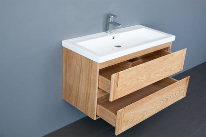 Badmeubel Wood Keramiek 100