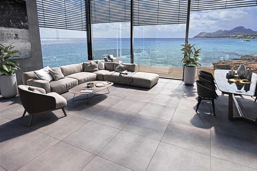 Vloertegel Stark Pure Grey 60x60 rect