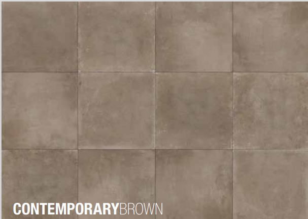 Contemporary Brown 60x60 rect - WDtegels