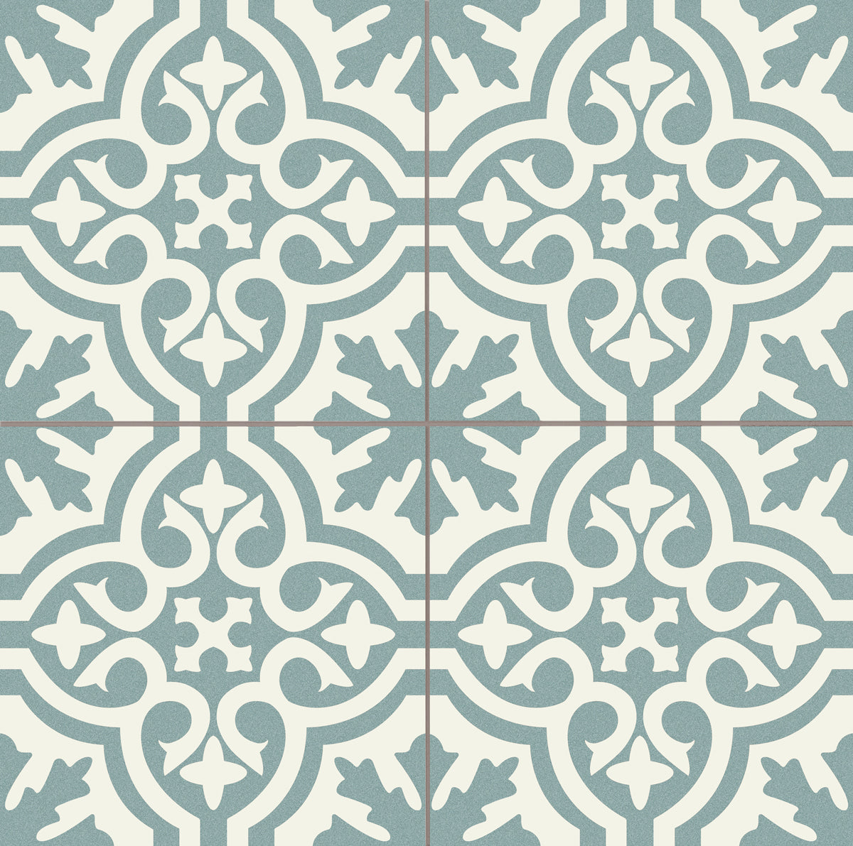 Vloertegel Cemento Decor Venice Blue 45x45 - WDtegels