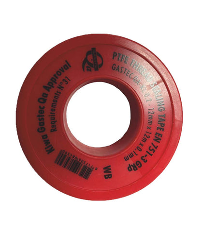 Teflontape Gastec 12 x 0,1mm 12 meter