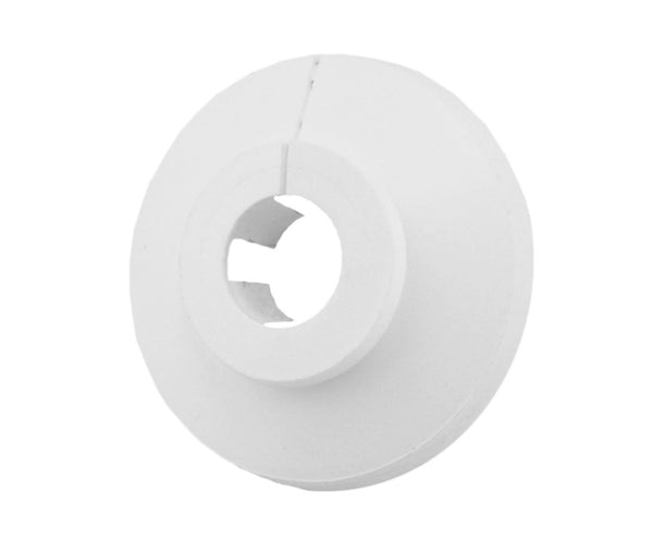 White round clamp rosette 12mm