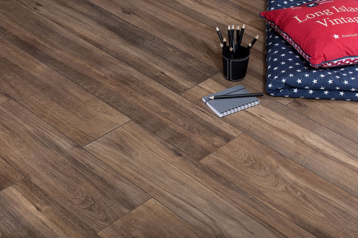 Vloertegel Wood Mattina Marrone 19,3x120,2 rect