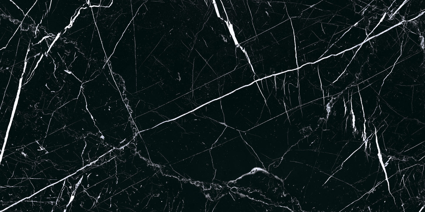 Vloertegel Nero Full Lappato Black 60x120 rect