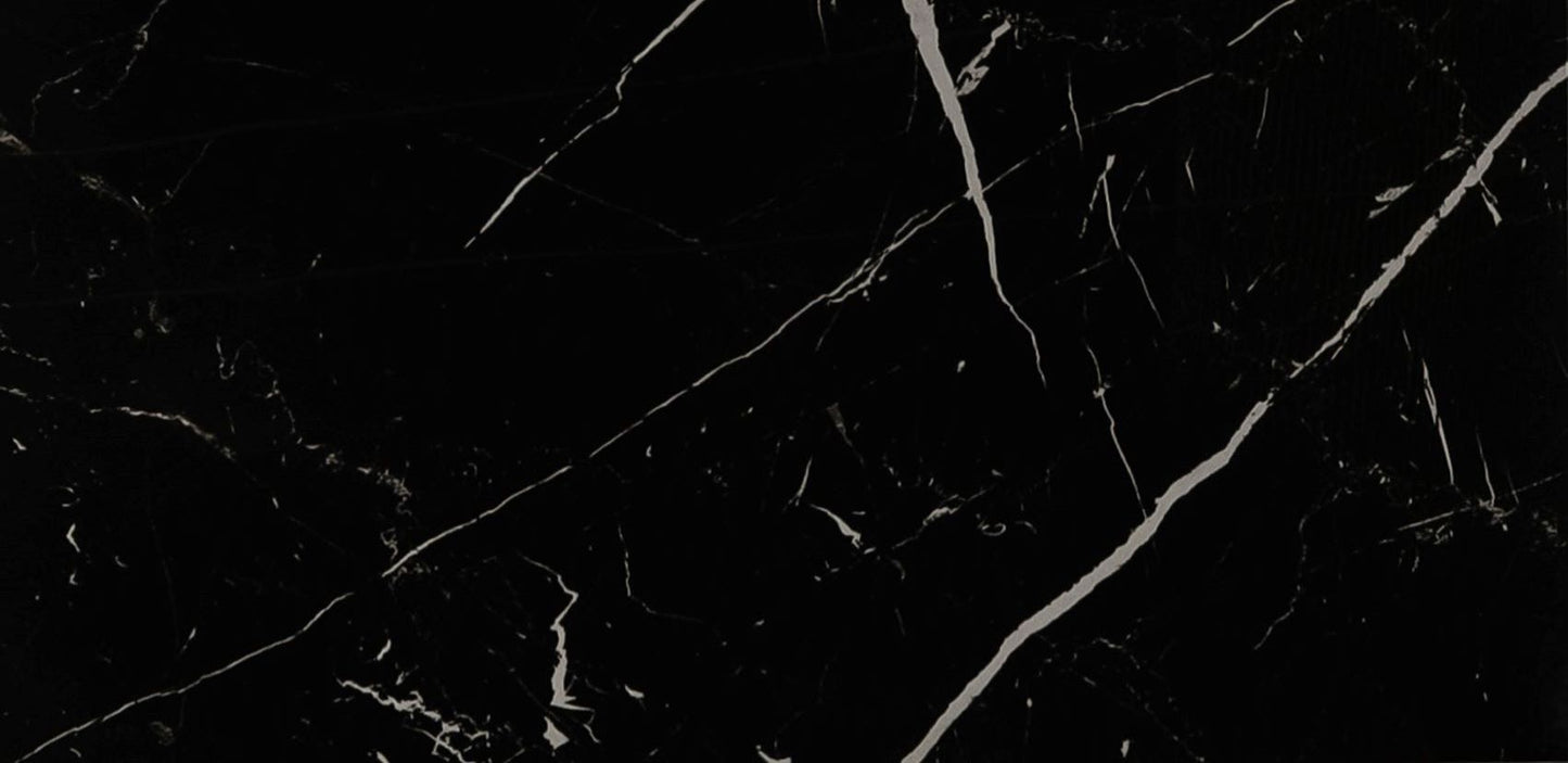 Vloertegel Nero Full Lappato Black 30x60 rect - WDtegels