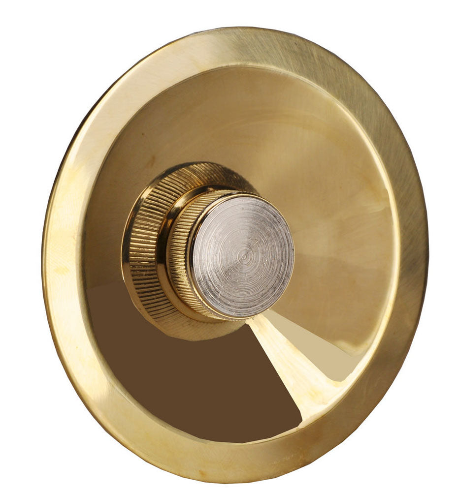 Gevelkom 1/2x15 cap. messing