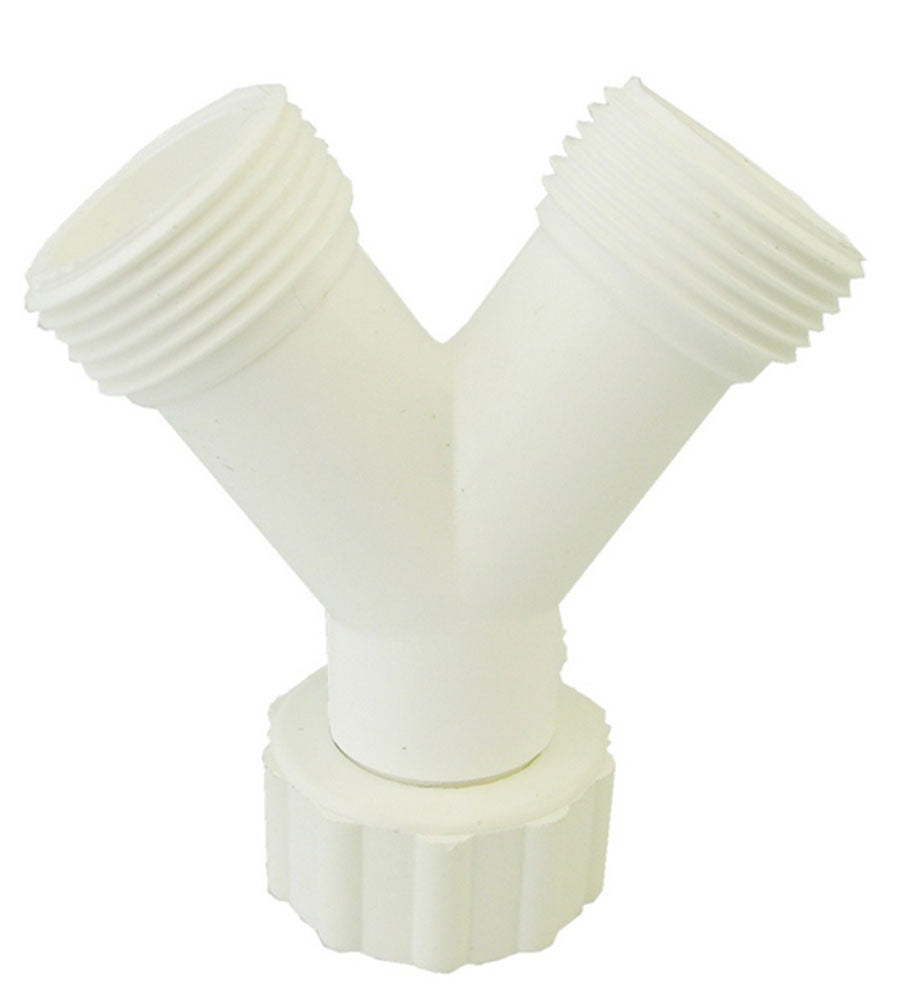 Wasmachine Y-stuk connector 3/4 bi - 2x bu
