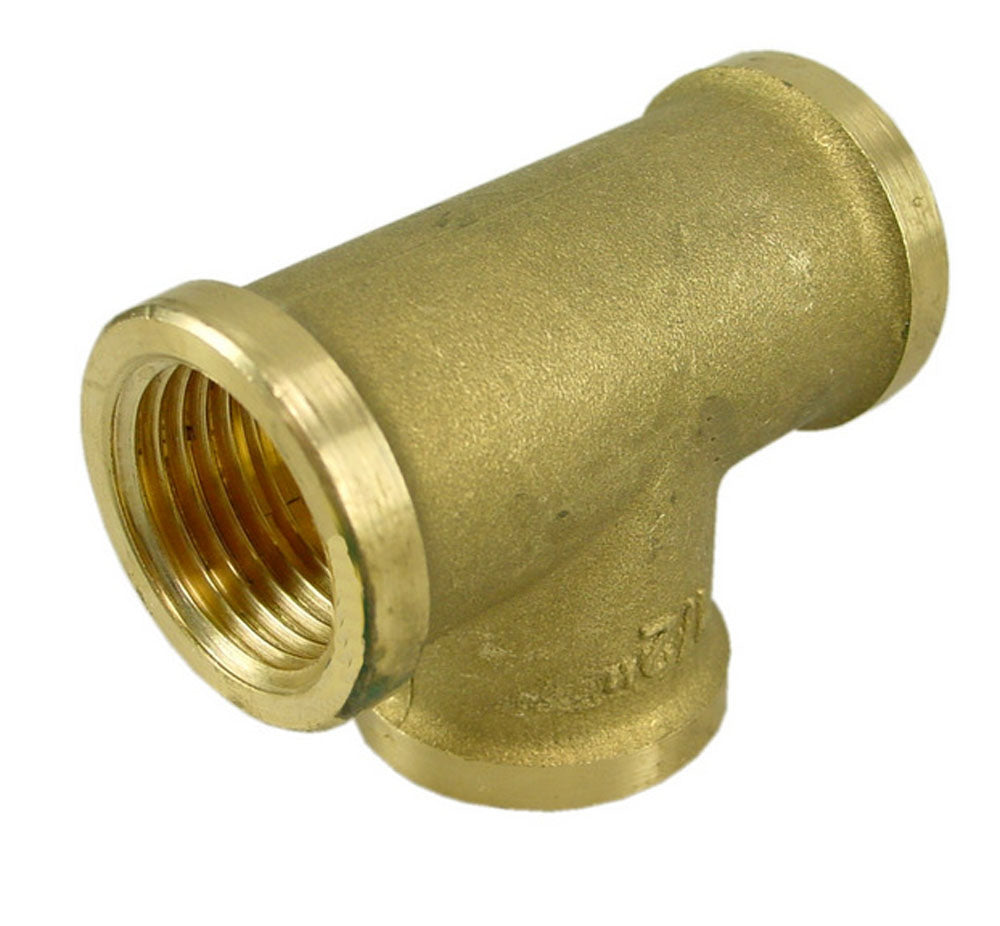 Gasdraadfitting teestuk 1/2 bi