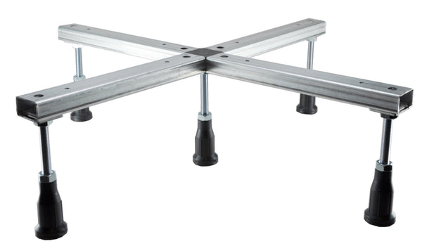 Wiesbaden Universele 5-delige luxe douchebak-potenset