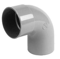 HWA bocht mof 70mm x spie 70mm 90 graden PVC