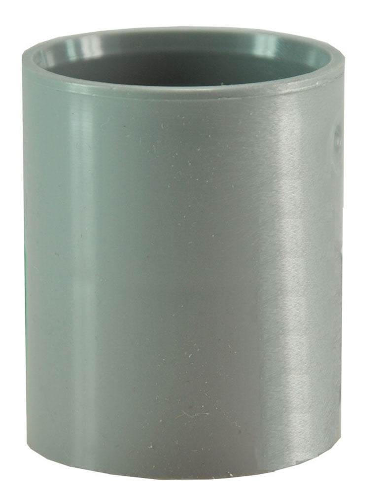 Dubbele mof 32mm PVC