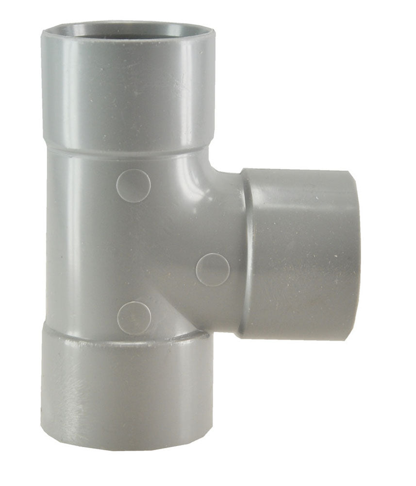 T-stuk 3 x mof 40mm 90 graden PVC