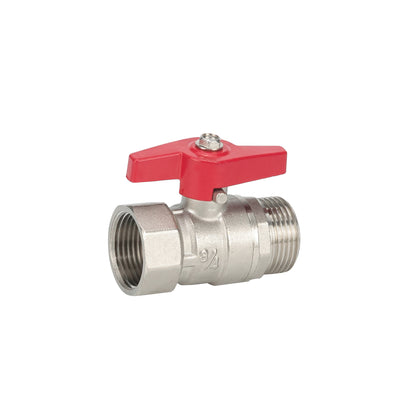 Kogelstopkraan met vlindergreep 3/4 inch bi x 3/4 inch bu