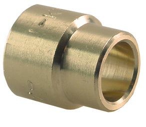 Soldeerfitting verloopsok KIWA Gastec 22mm bi x 15mm bi messing