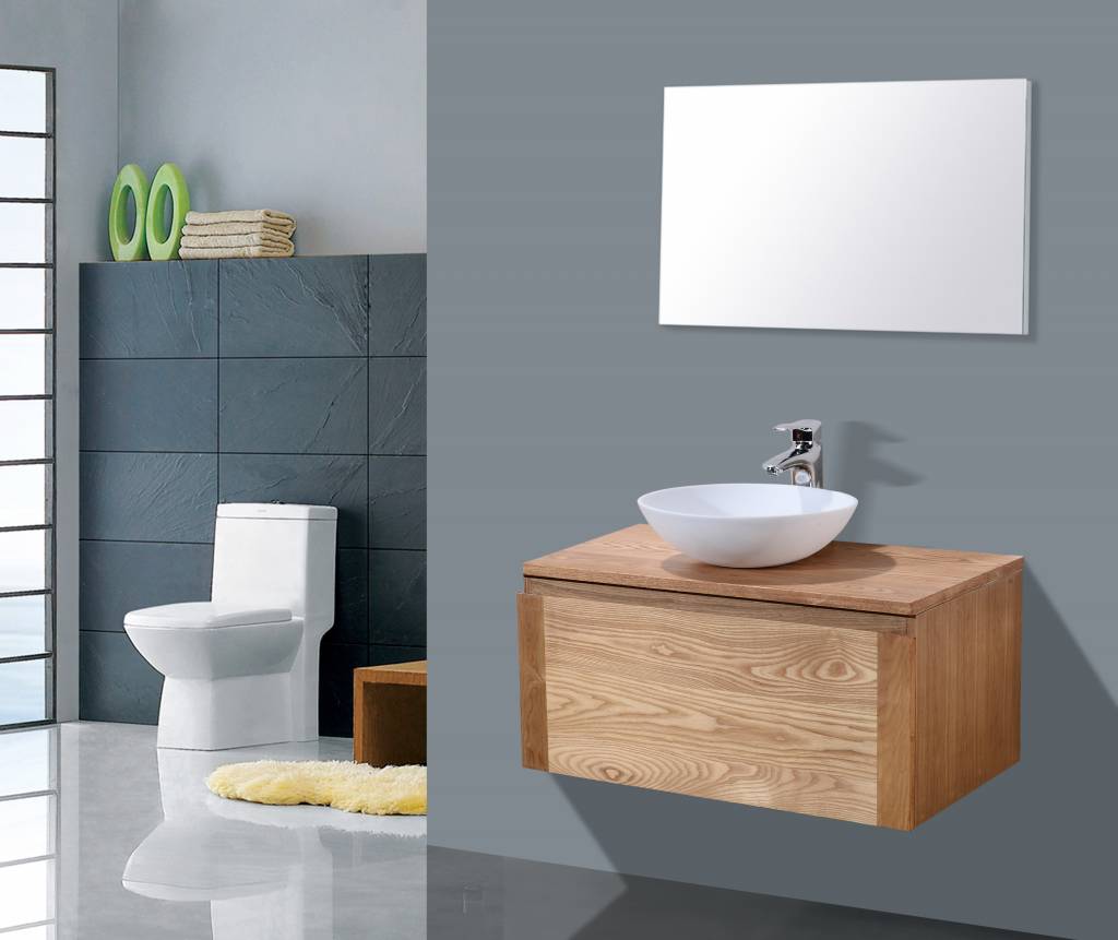 Badmeubel Vision Wood 80 (zonder kom)