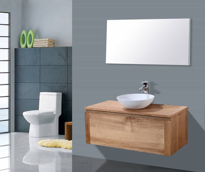 Badmeubel Vision Wood 100 (zonder kom)