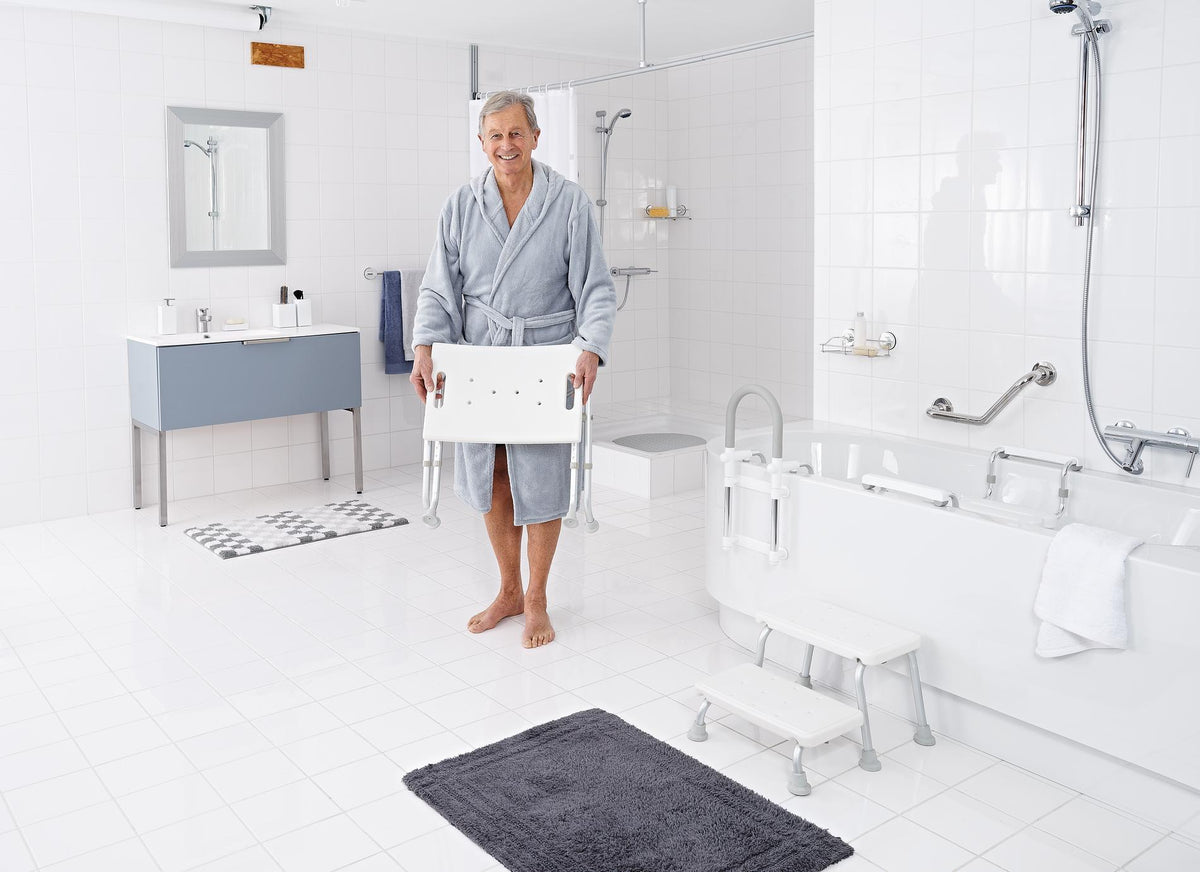 Ridder Sam badkamerkruk verstelbaar wit - productfoto 4
