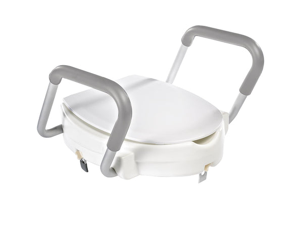 Ridder Sam toiletverhoger met armleuningen | Wit