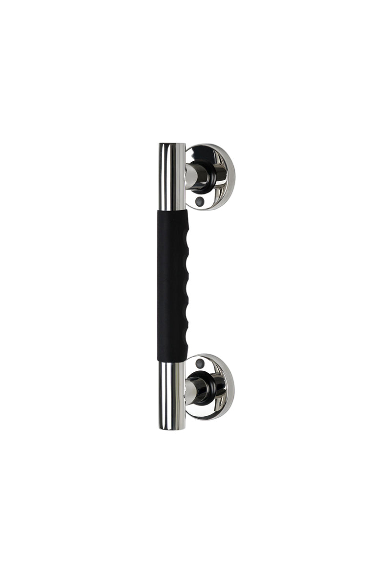 Ridder Ken badgreep met softgrip 30cm chroom/zwart