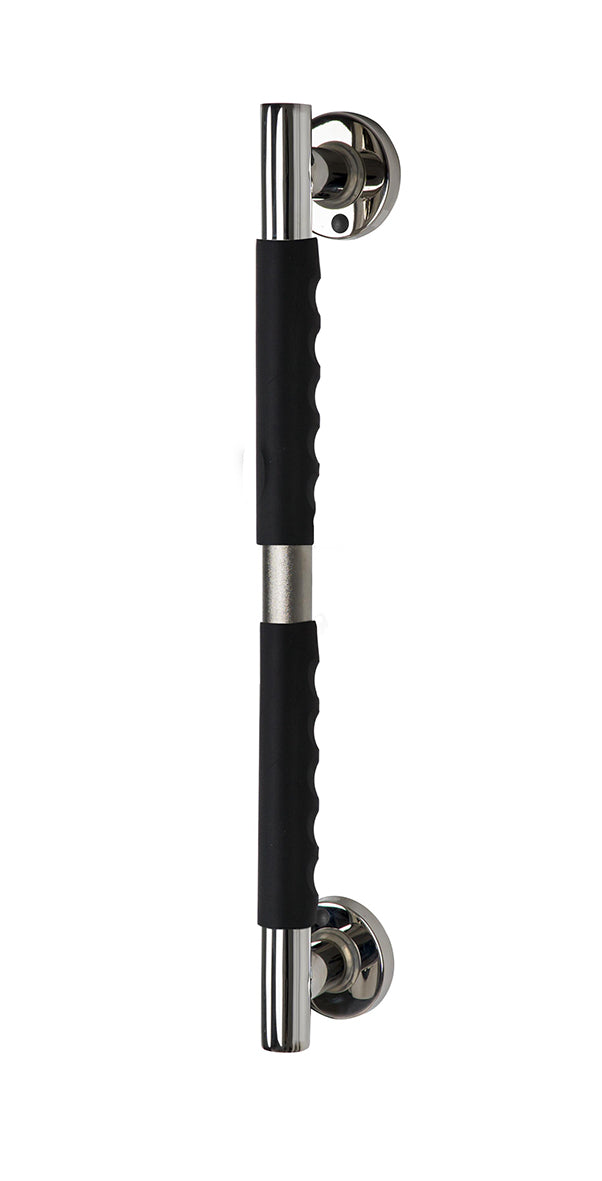 Ridder Ken badgreep met softgrip 60cm chroom/zwart