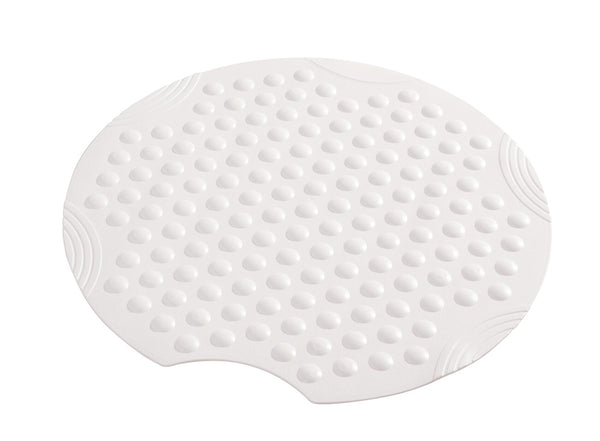 Alfombrilla antideslizante redonda de ducha Ridder Tecnoplus | Ø55cm | Blanco