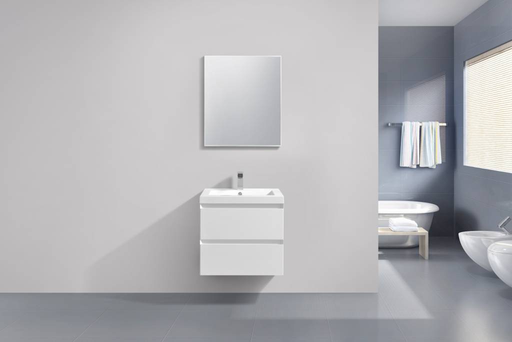 Badmeubel Infinity Hoogglans Wit 60