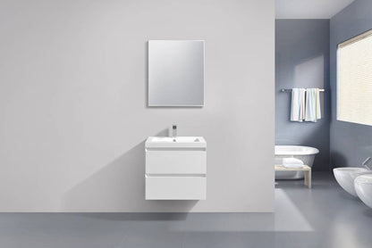 Badmeubel Infinity Hoogglans Wit 60