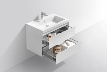 Badmeubel Infinity Hoogglans Wit 80