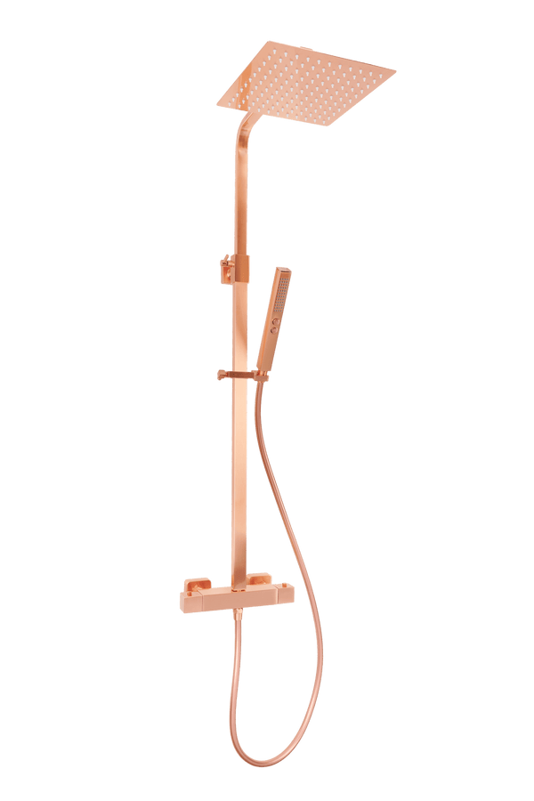 Voltri - Rosé Koperen Douche - Vierkant