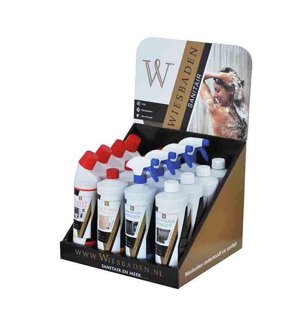 Display doos onderhoudsartikelen | Gevuld