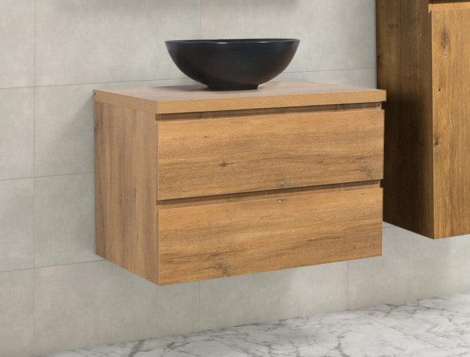 Topblad Tieme mat eiken 80cm