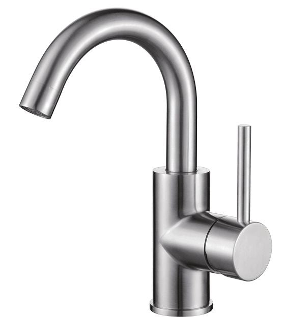 Grifo de lavabo Largo | Acero Inoxidable