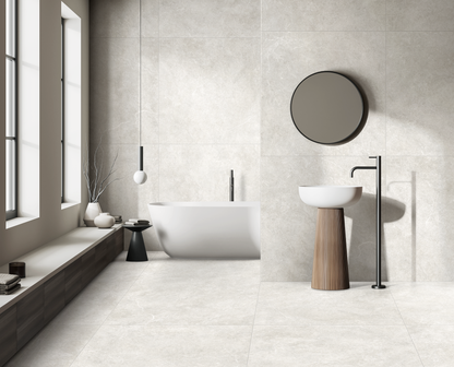 Vloer- en wandtegel Realstone Ivory 120x120 rett - foto 2