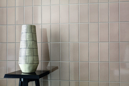 Wandtegel Metro Basic Tortora glans 7,5x15 - foto 4
