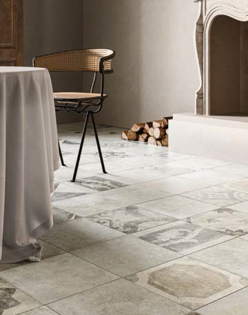 Vloer- en wandtegel Heritage Blanc 33,3x33,33 - foto 4