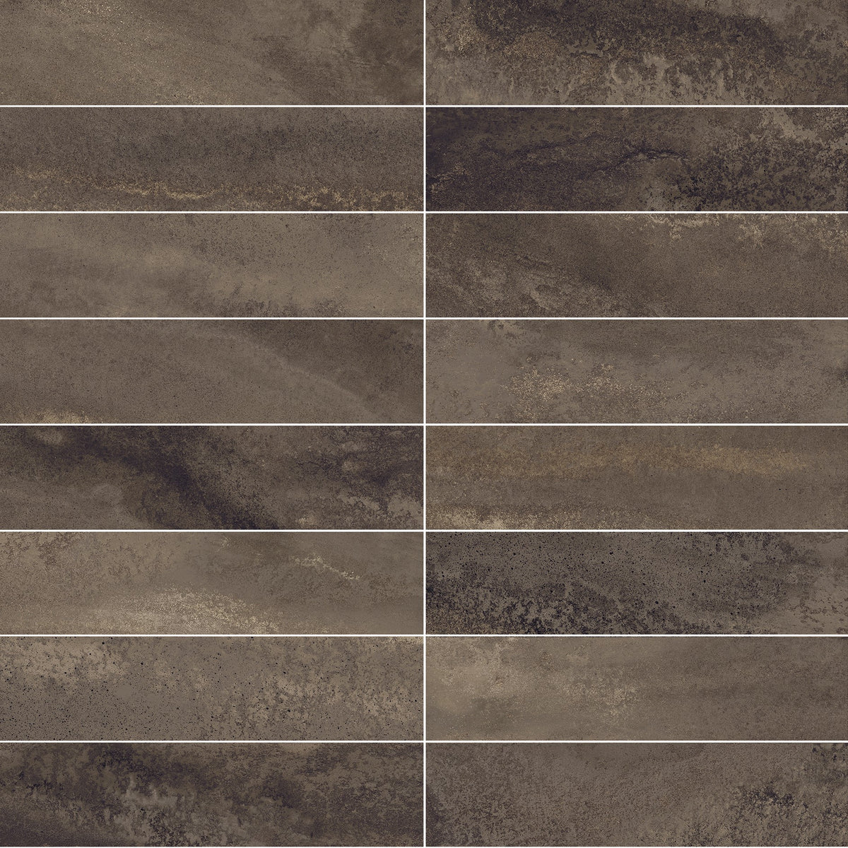 Vloer- en wandtegel Boutique Marrone mat 5,6x23,1 - foto 4