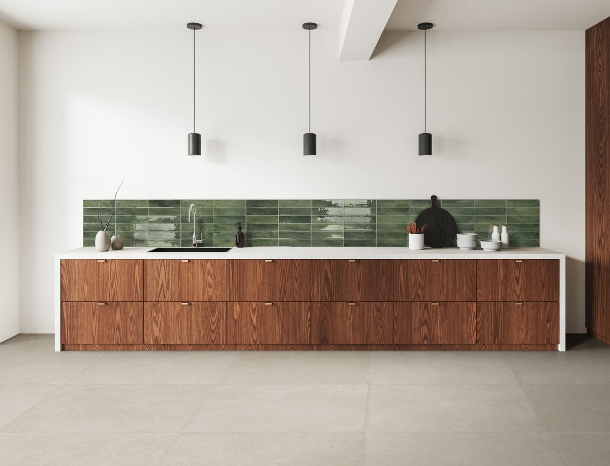 Vloer- en wandtegel Boutique Verde Oro glans 5,6x23,1 - foto 3
