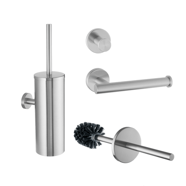 Stanio - Toiletset RVS - 3-delig