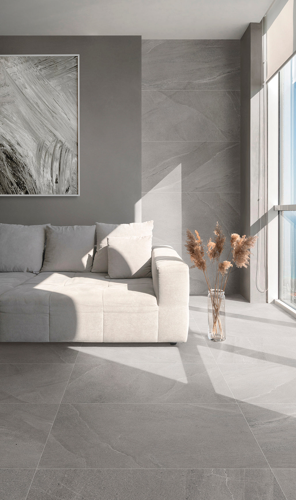 Vloer- en wandtegel Burlington Grey 60x60 rett - foto 3