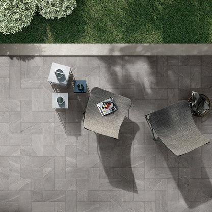 Vloer- en wandtegel Burlington Grey 60x120 rett - foto 4