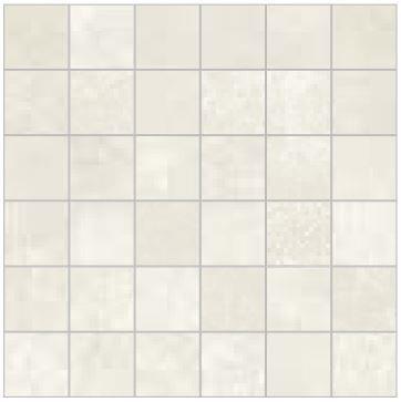 Loft White Mozaiek 5x5 op net van 30x30 - WDtegels