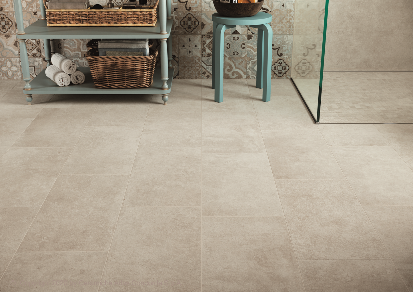 Betonlook Tegel Codec White 30x60 rett - WDtegels