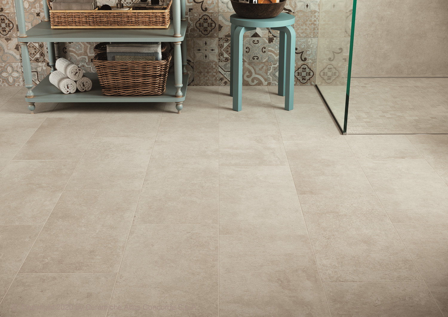Betonlook Tegel Codec White 30x60 rett - WDtegels