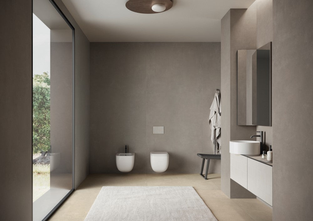 Vloer- en wandtegel Creta Taupe 120x120 rett - foto 2