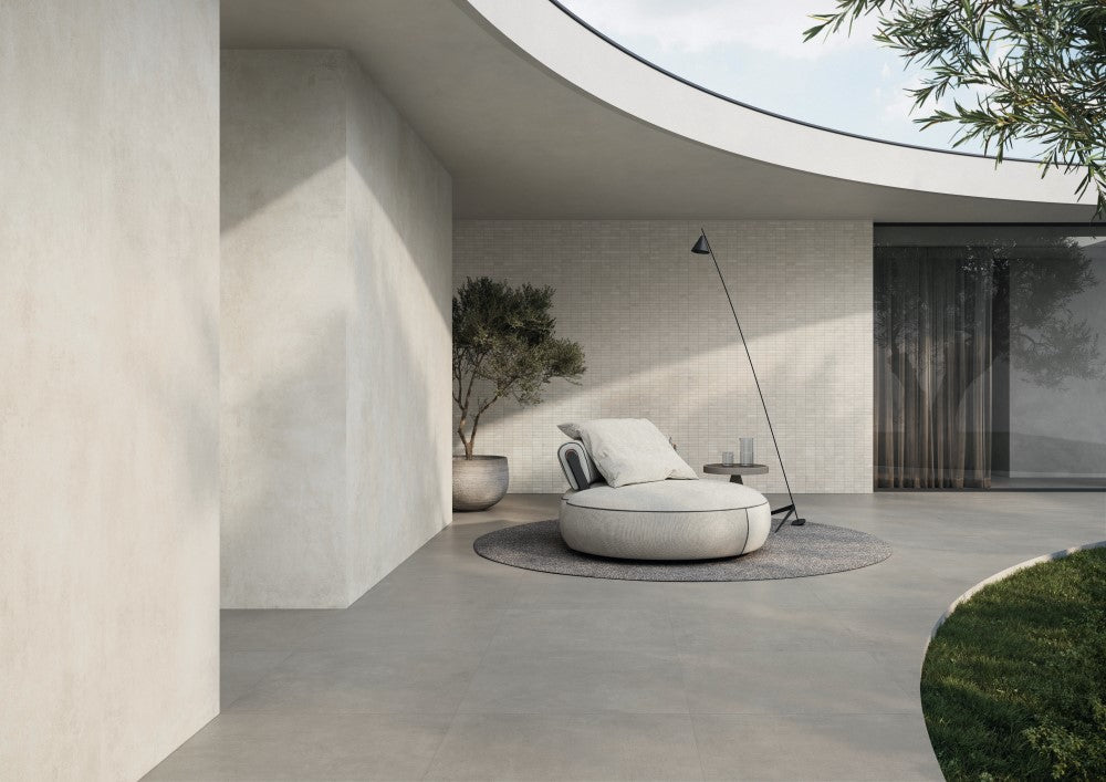Vloer- en wandtegel Creta White 60x60 rett - foto 3