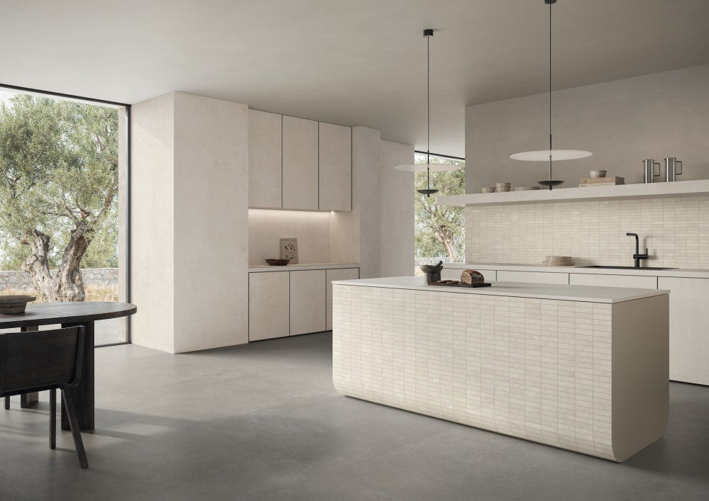 Vloer- en wandtegel Creta White 60x60 rett - foto 4