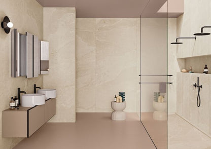 Vloer- en wandtegel Darcia Beige 80x80 rett - foto 2