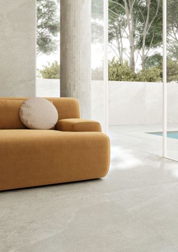 Vloer- en wandtegel Darcia Bianco 120x120 rett - foto 2