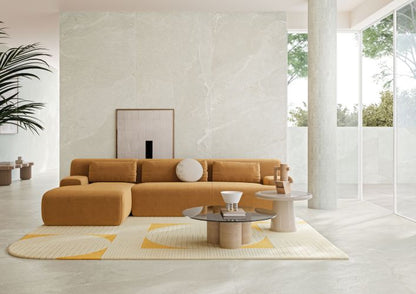 Vloer- en wandtegel Darcia Bianco 120x120 rett - foto 3