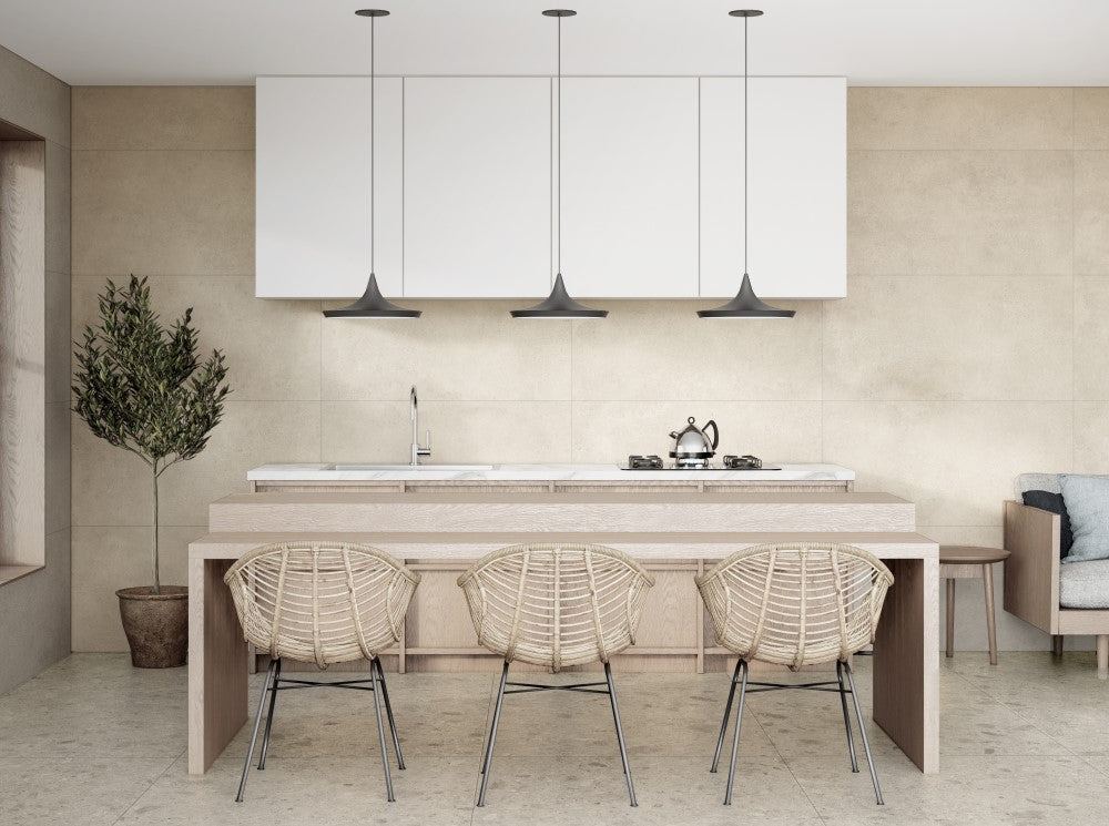 Wandtegel Ekon Sand 60x120 rett - foto 4